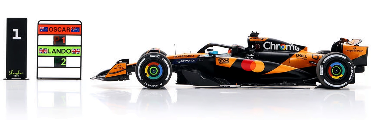 McLaren No.81 McLaren Formula 1 Team - Winner Chinese GP 2025 - Oscar Piastri - Image 3