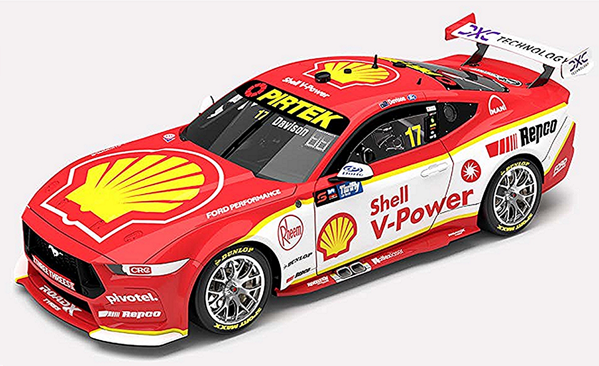 *Shell V-Power Racing Team #17 Ford Mustang GT 2024 Repco Supercars ...