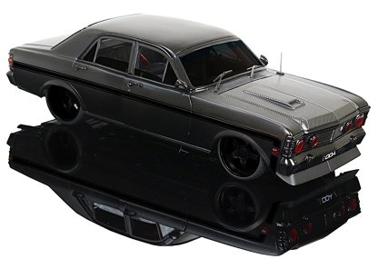 Inferno 1969 XW Ford Matte Black Custom