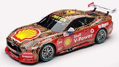 *Shell V-Power Racing Team #11 Ford Mustang GT 2024 Betr Darwin Triple Crown Indigenous Round Anton De Pasquale