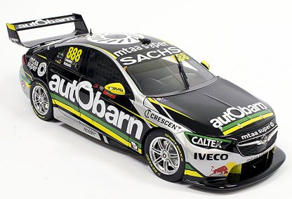Craig Lowndes’ Final Bathurst 1000 as a  full-time Supercars driver – 2018 Great  Race winner - Lowndes / Richards. (includes  a Bathurst Trophy replica)