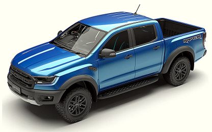 Ford Ranger Raptor Performance Blue