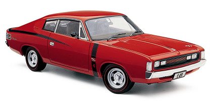 Valiant E49 Charger 'Small Tank' - Vintage Red