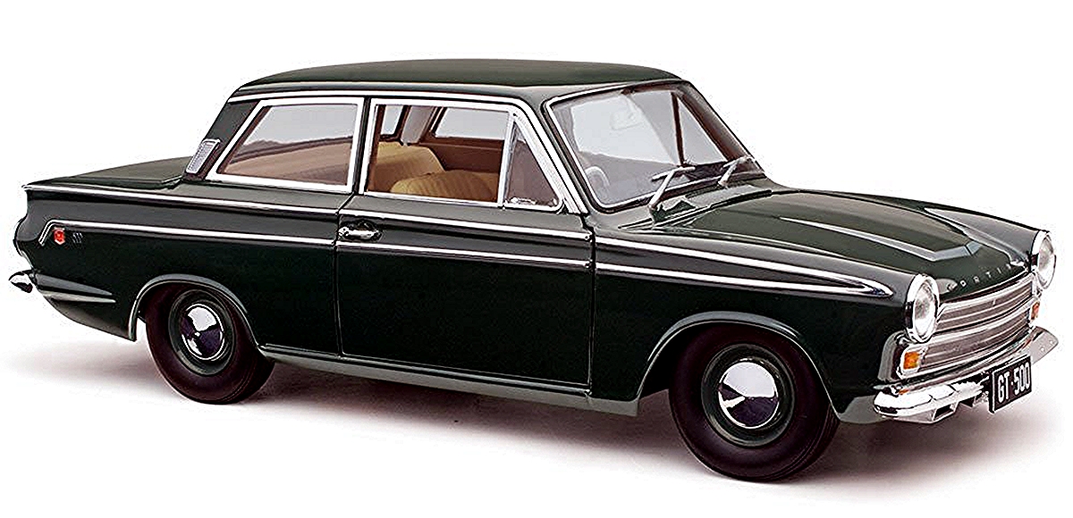 Ford Cortina GT 500 Ivy Green