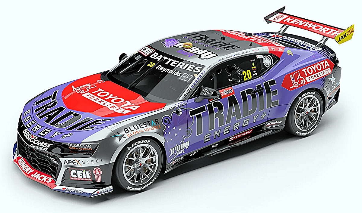 *Tradie Energy Racing #20 Chevrolet Camaro ZL1 2025 Repco Bathurst 1000 Runner-Up David Reynolds / Lee Holdsworth