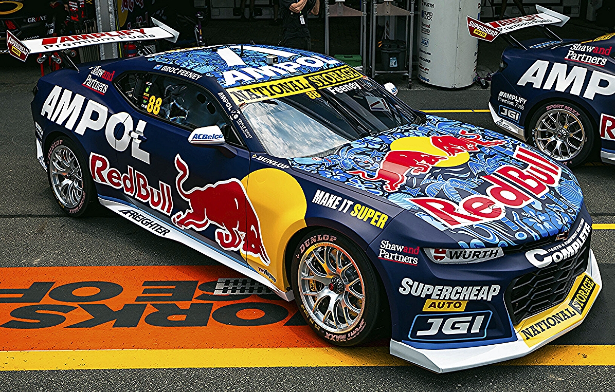 Red Bull Ampol Racing 2025 Gold Coast 500 #88 Chevrolet Camaro Broc Feeney