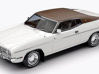 Ford P4 Landau Polar White