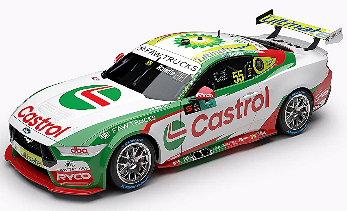 Tickford Racing #55 Ford Mustang GT 2025 Snowy River Caravans Tasmania Super 440 Race 11 Podium Thomas Randle