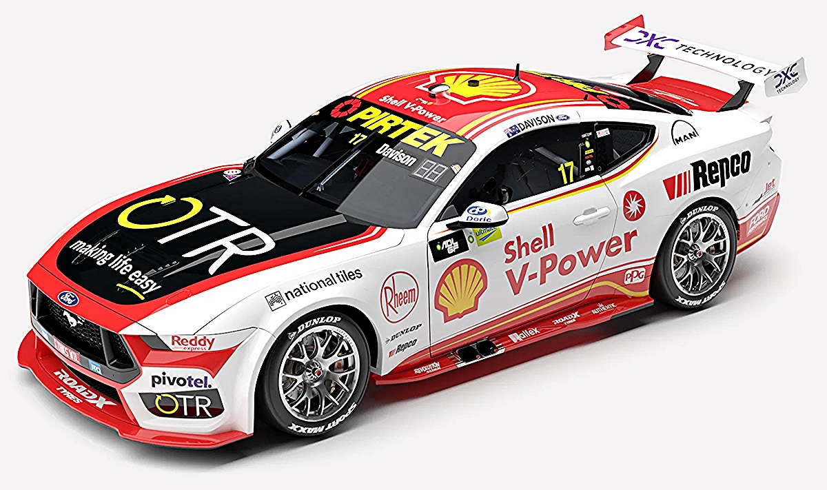 *Shell V-Power Racing Team #17 Ford Mustang GT 2025 BP Adelaide Grand Final Will Davison (Final Round With DJR)