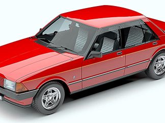 Ford XD Falcon ESP - Hermitage Red