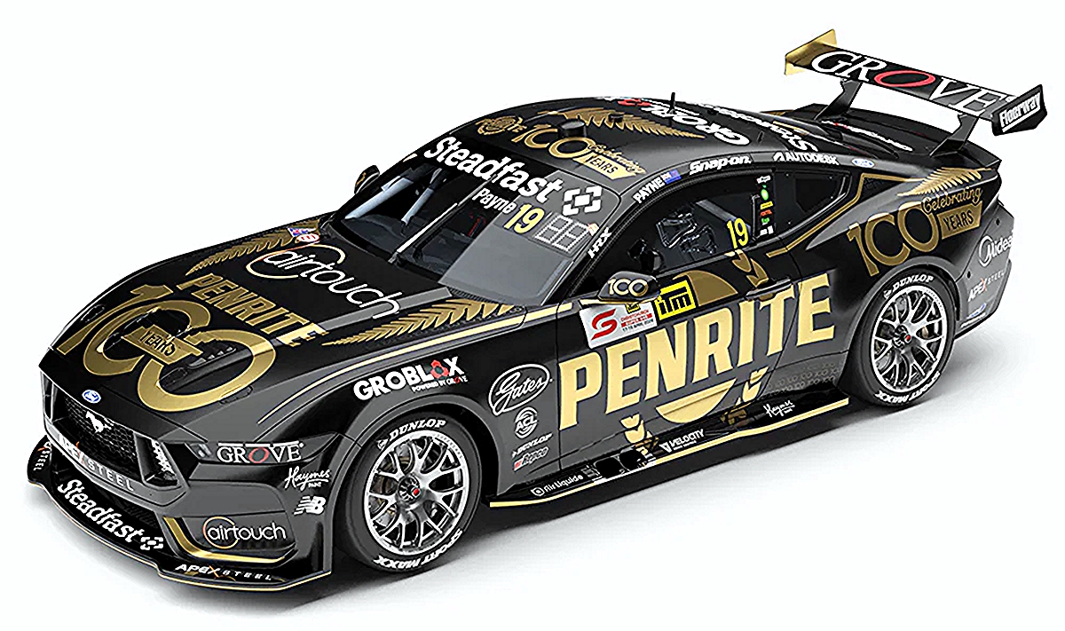 *Penrite Racing #19 Ford Mustang GT - 2026 ITM Christchurch Super 440 Race 12/13 Winner - Matthew Payne