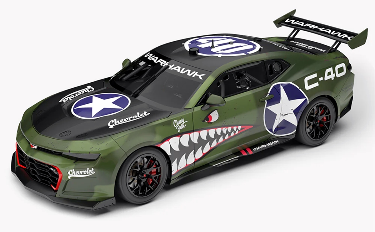 Chevrolet Camaro ZL1 Supercar - Imagination Project Edition 14 - 'Chevy Belle' C-40 Warhawk - Designed by Benjamin Little