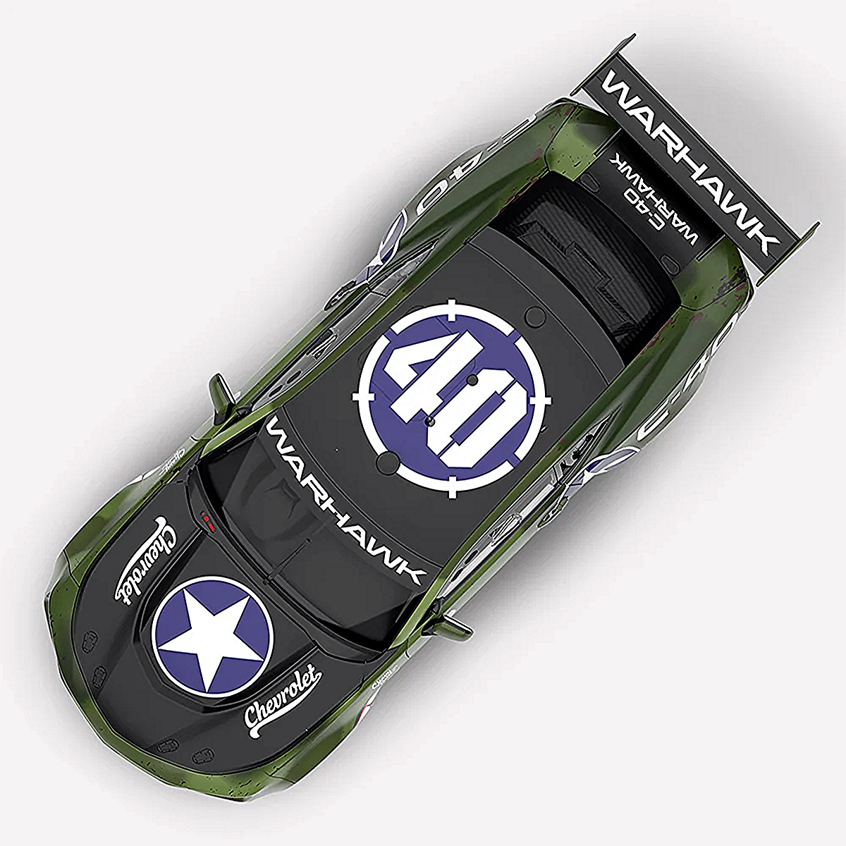 Chevrolet Camaro ZL1 Supercar - Imagination Project Edition 14 - 'Chevy Belle' C-40 Warhawk - Designed by Benjamin Little - Image 2
