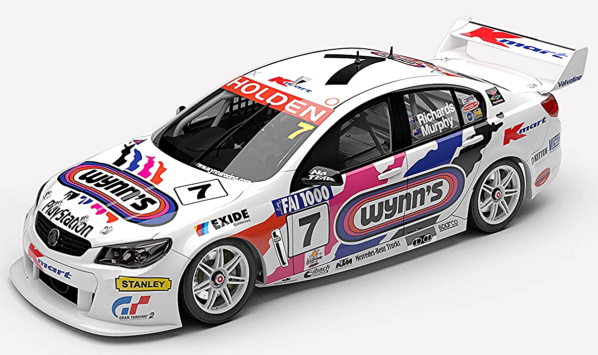 #7 Holden VF Commodore Supercar - Imagination Project Edition 10 - 1999 Bathurst 1000 Winner Tribute Livery