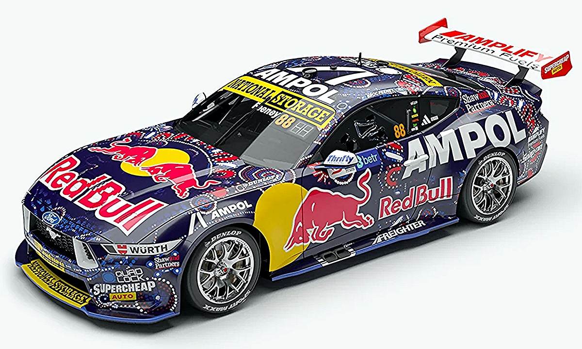 Red Bull Ampol Racing #88 Ford Mustang GT - 2026 Betr Darwin Triple Crown Indigenous Round - Broc Feeney