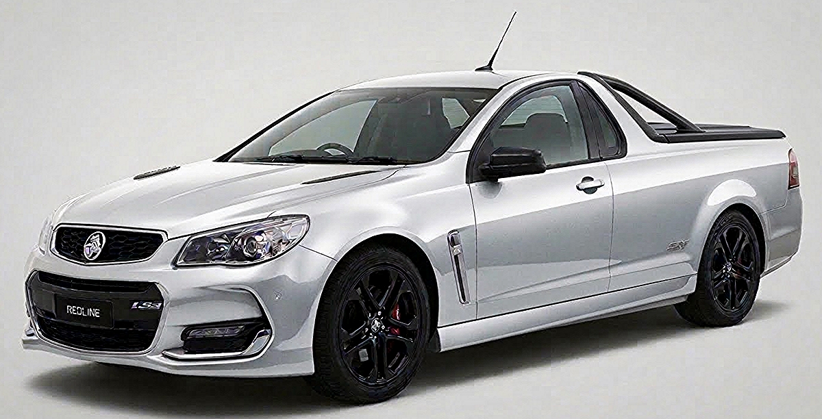 Holden VF Commodore II SS V Redline Ute - Nitrate Silver